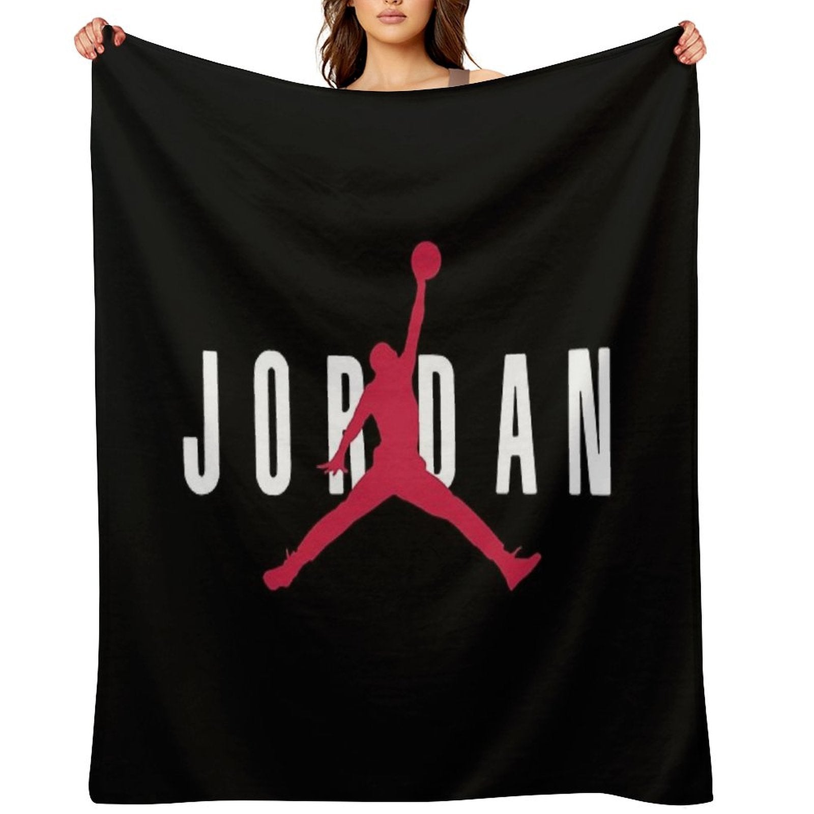 Jordan Basketball Throw Blanket