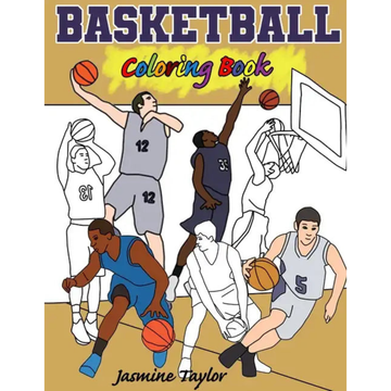 Basketball Coloring Book - Paperback