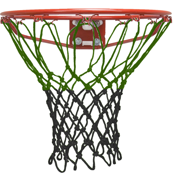 Krazy Netz Double-UP Dual Color Customized Heavy Duty Basketball Rim Net