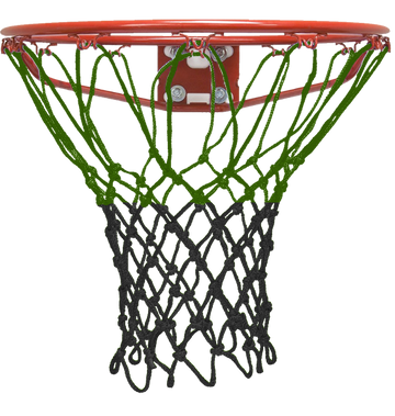 Krazy Netz Double-UP Dual Color Customized Heavy Duty Basketball Rim Net