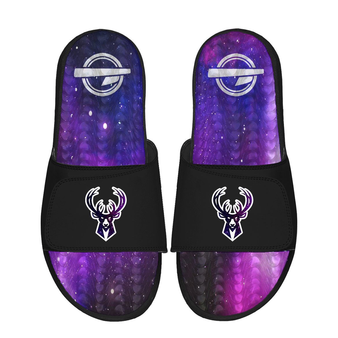 Milwaukee Bucks Black Galaxy Gel