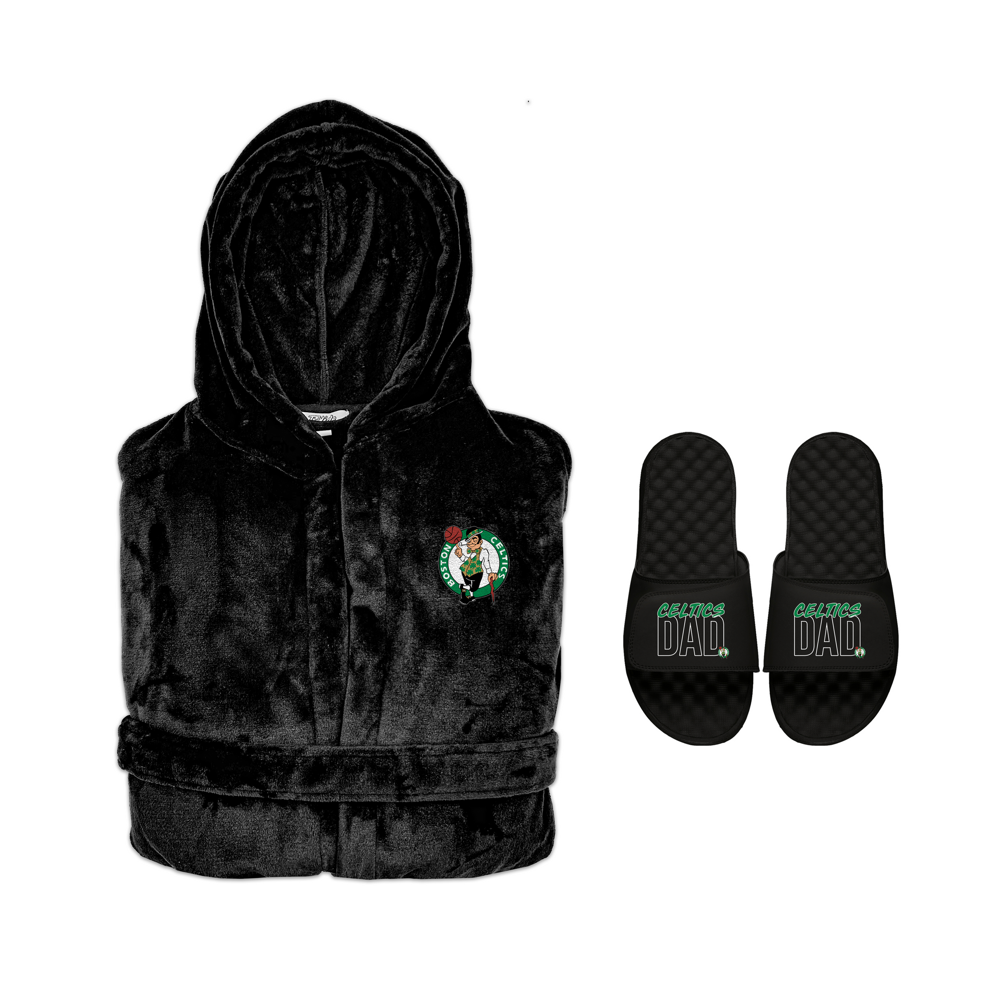 Boston Celtics Dad Robe Bundle