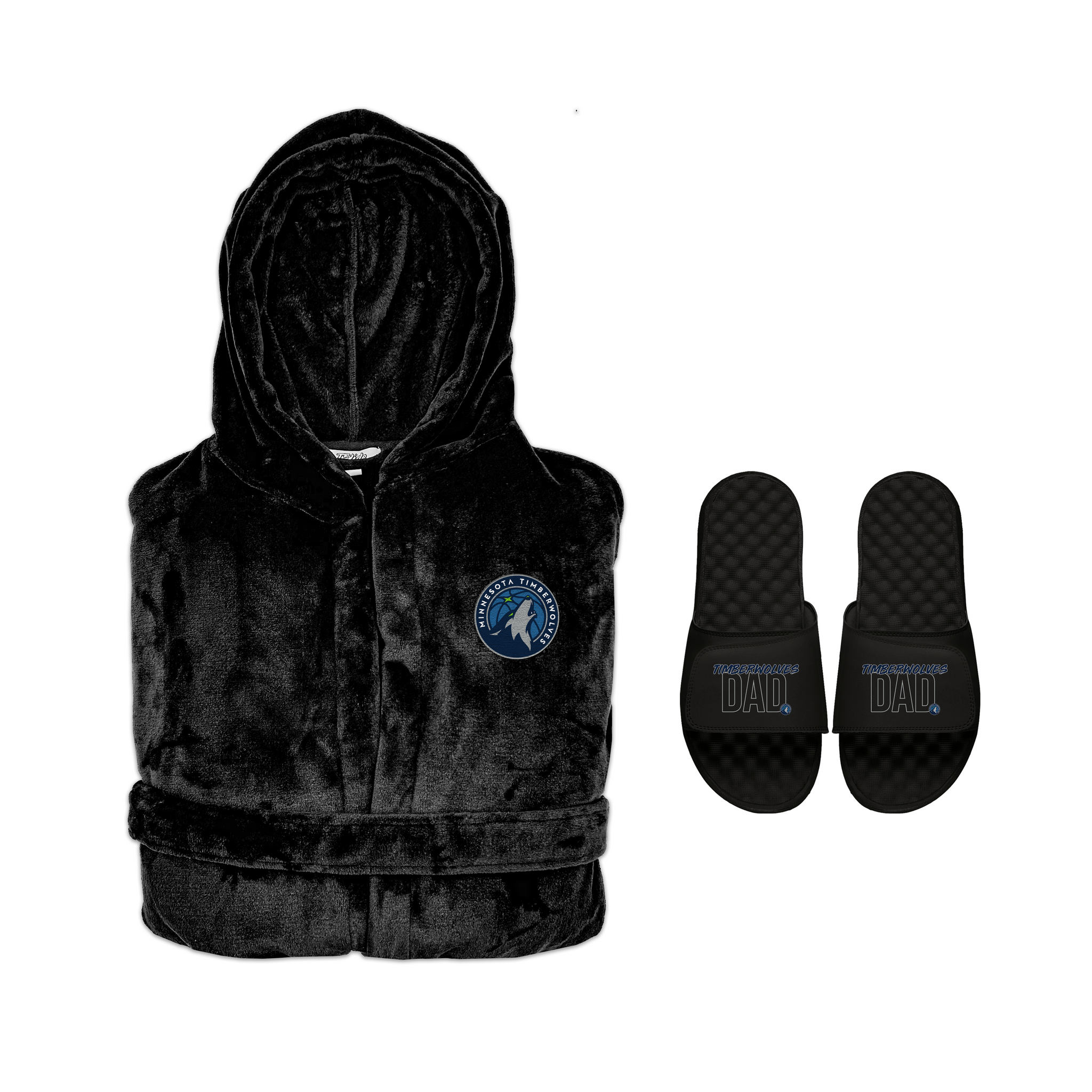 Minnesota Timberwolves Dad Robe Bundle