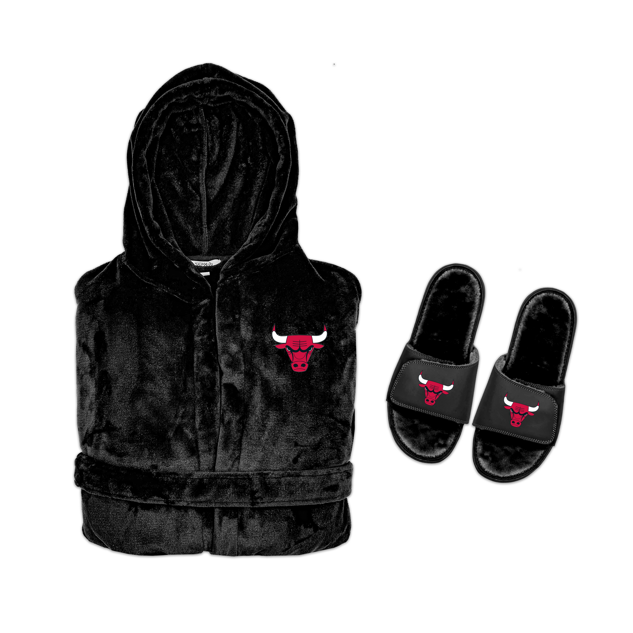 Chicago Bulls Phantom Robe Slide Bundle