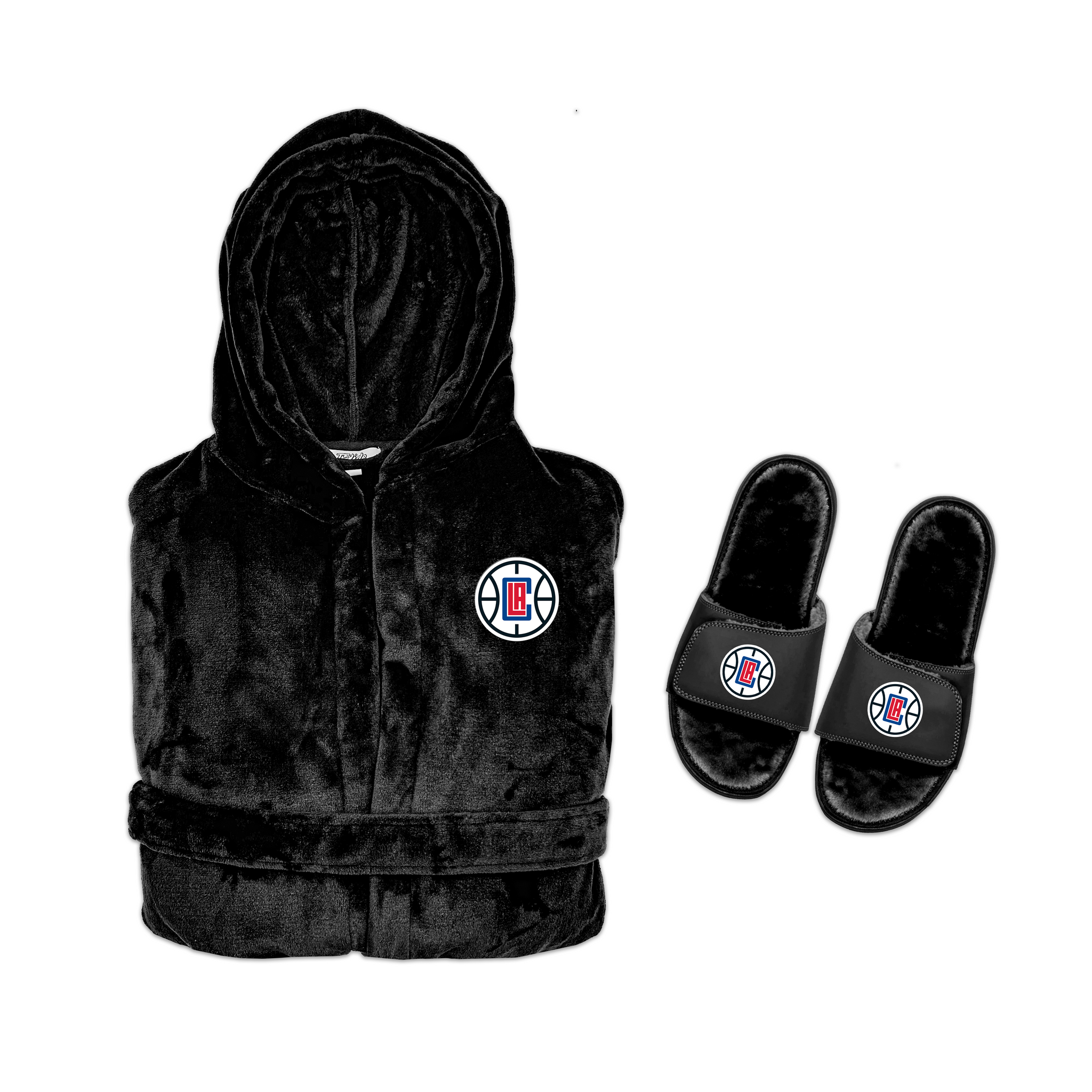 LA Clippers Phantom Robe Slide Bundle