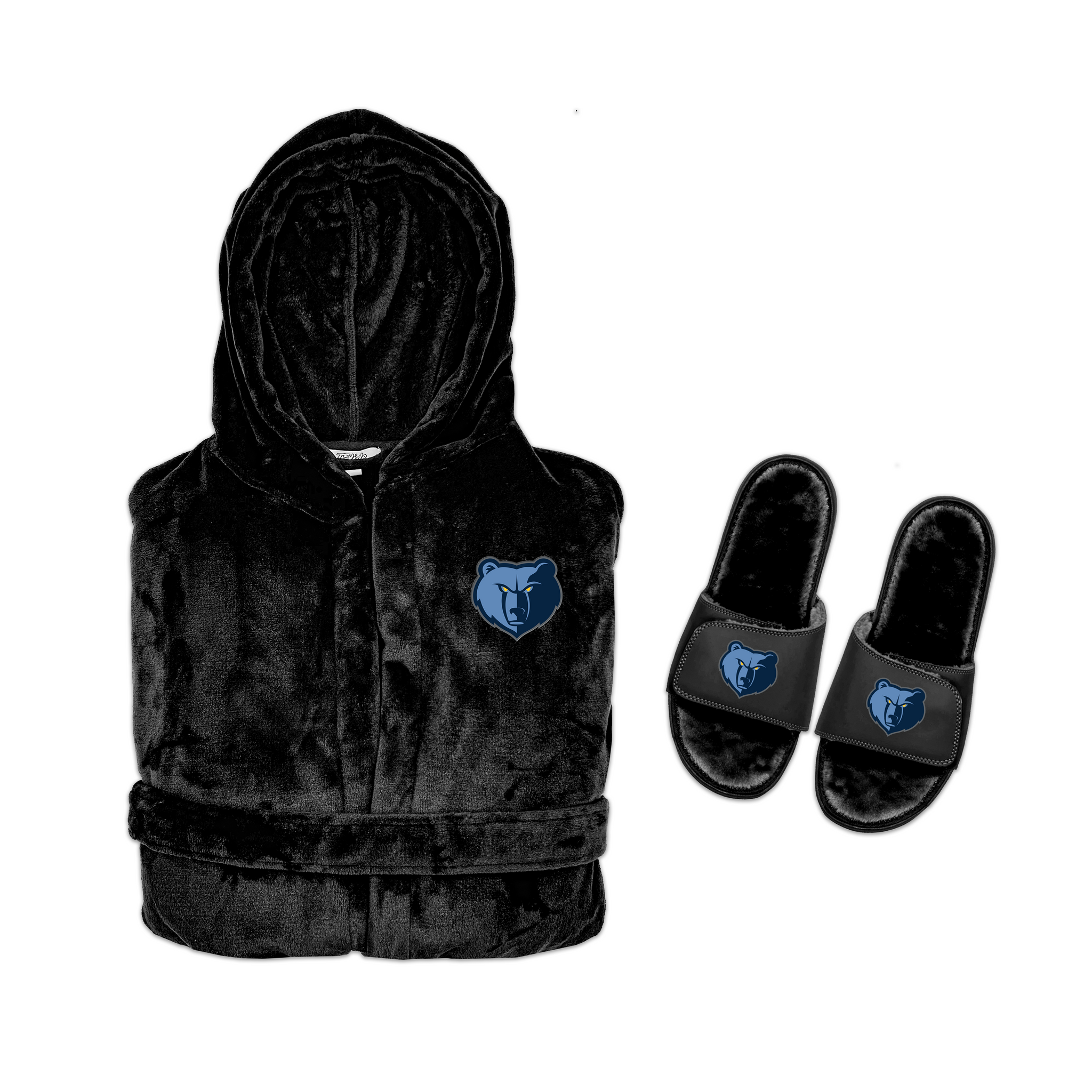 Memphis Grizzlies Phantom Robe Slide Bundle