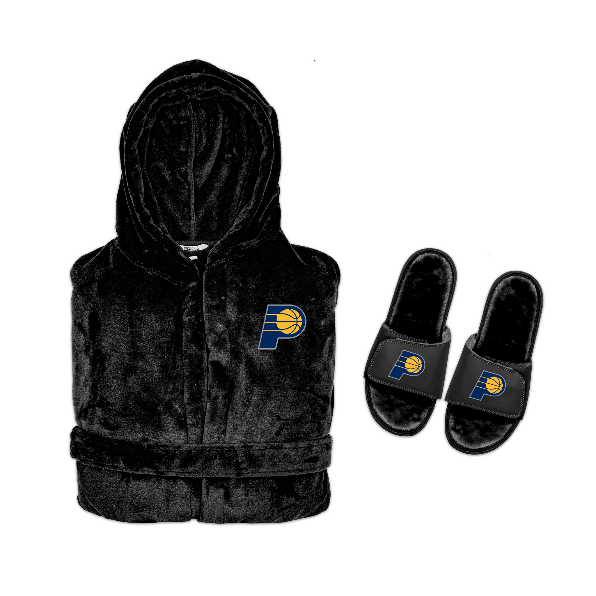 Indiana Pacers Phantom Robe Slide Bundle