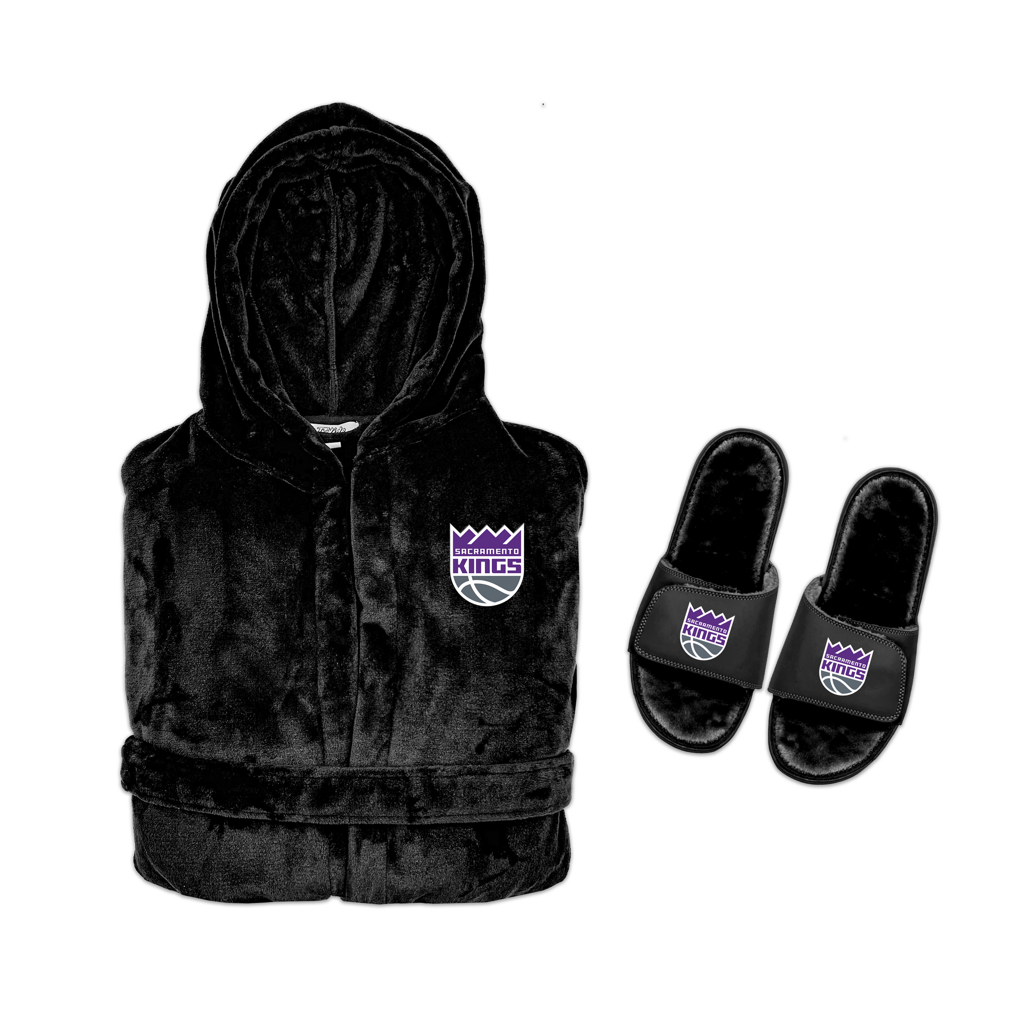 Sacramento Kings Phantom Robe Slide Bundle
