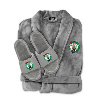 Boston Celtics Boss Robe Slide Bundle