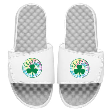 Boston Celtics Tie Dye Clip Slides