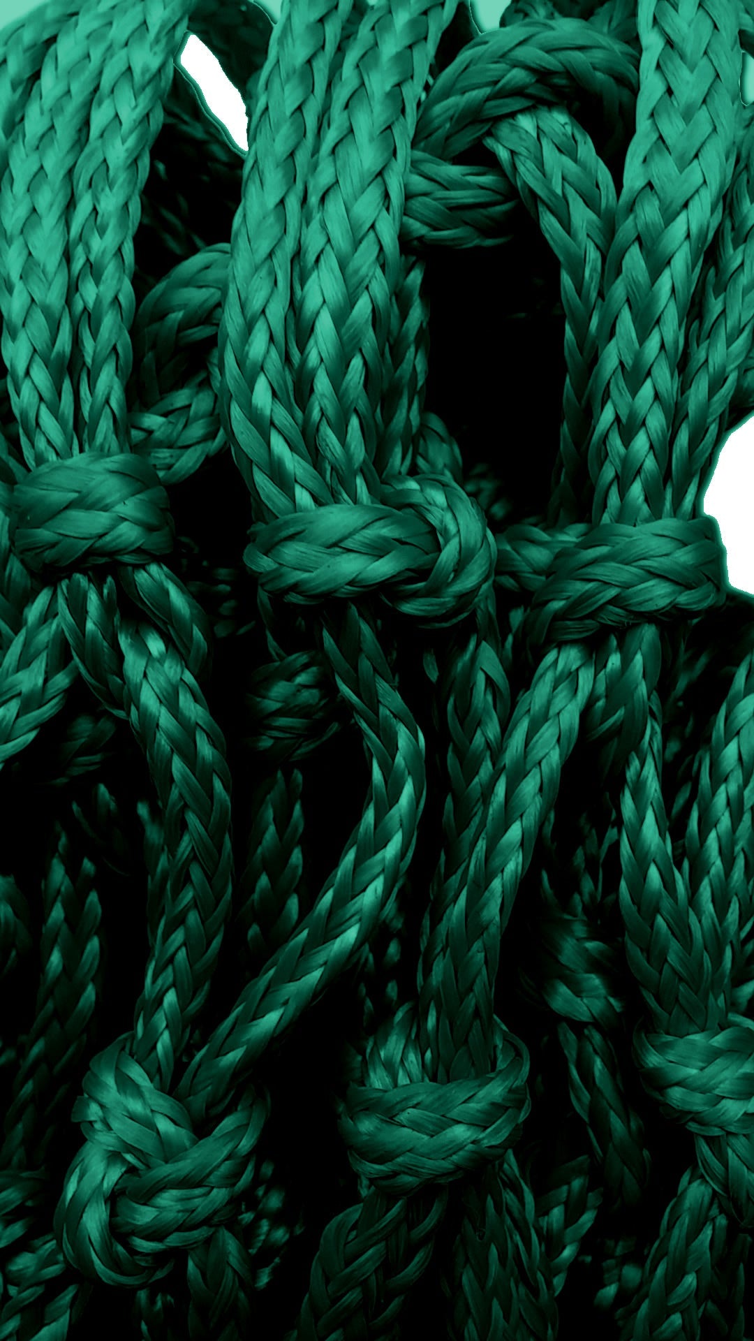 Krazy Netz Heavy Duty Green Basketball Rim Net &mdash; Made-to-order in California