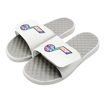 Utah Jazz Tie Dye Clip Slides