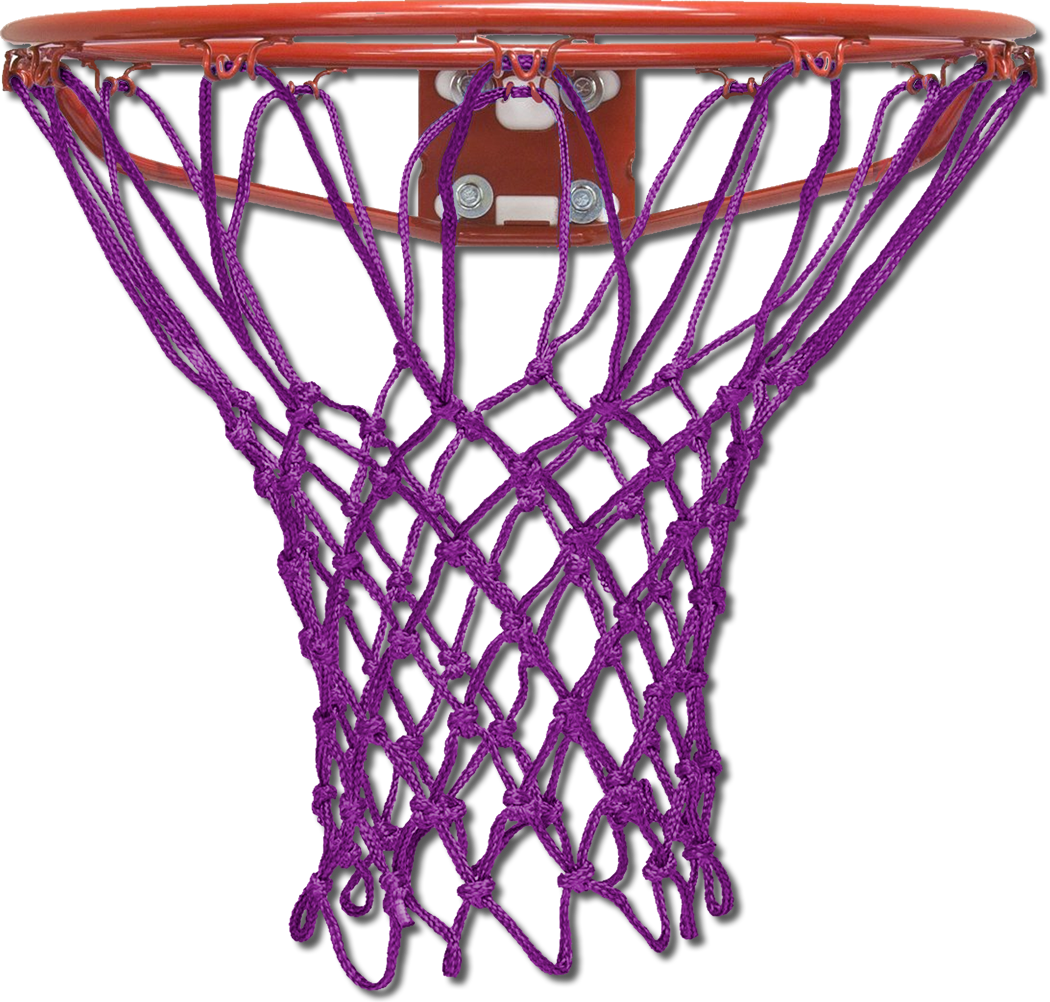 Purple Basketball Rim Net