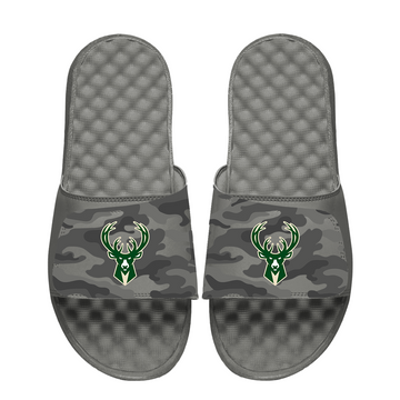 Milwaukee Bucks Urban Camo Slides