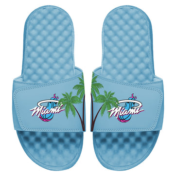 Miami Heat Palm Tree Patch Slides