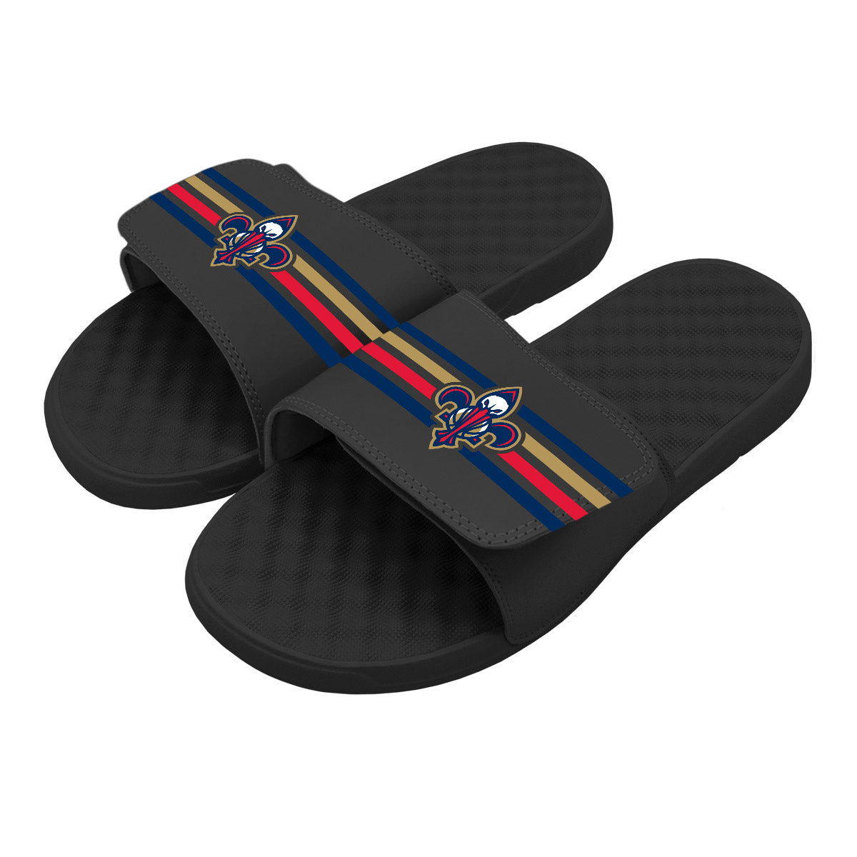 New Orleans Pelicans Stripes Slides