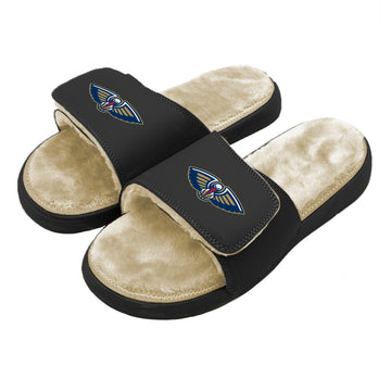 New Orleans Pelicans Primary Tan Fur Slides