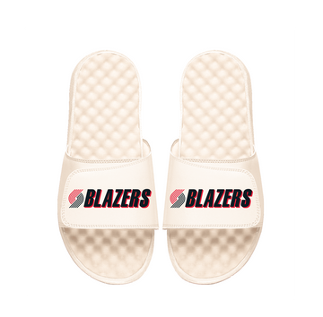 Trail Blazers Cream Slides