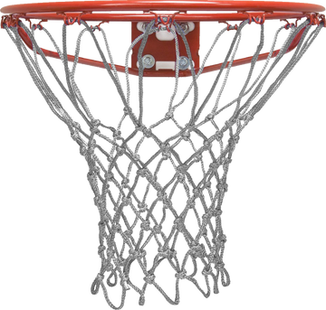 Krazy Netz Heavy Duty Silver Gray Basketball Rim Net
