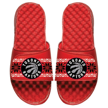 Toronto Raptors Ugly Sweater Slides