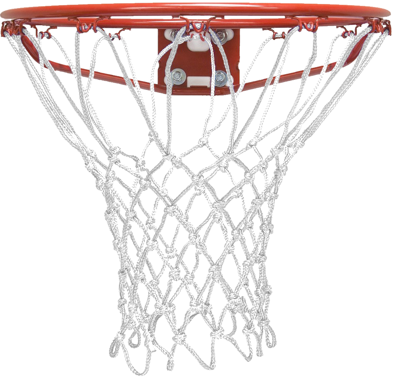Krazy Netz Heavy Duty Brilliant White Basketball Rim Net
