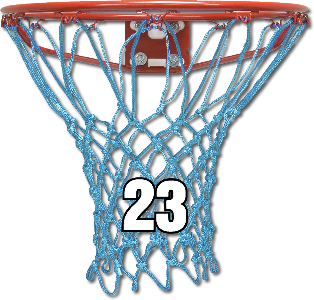 Krazy Netz Playerz Numbered Basketball Rim Net