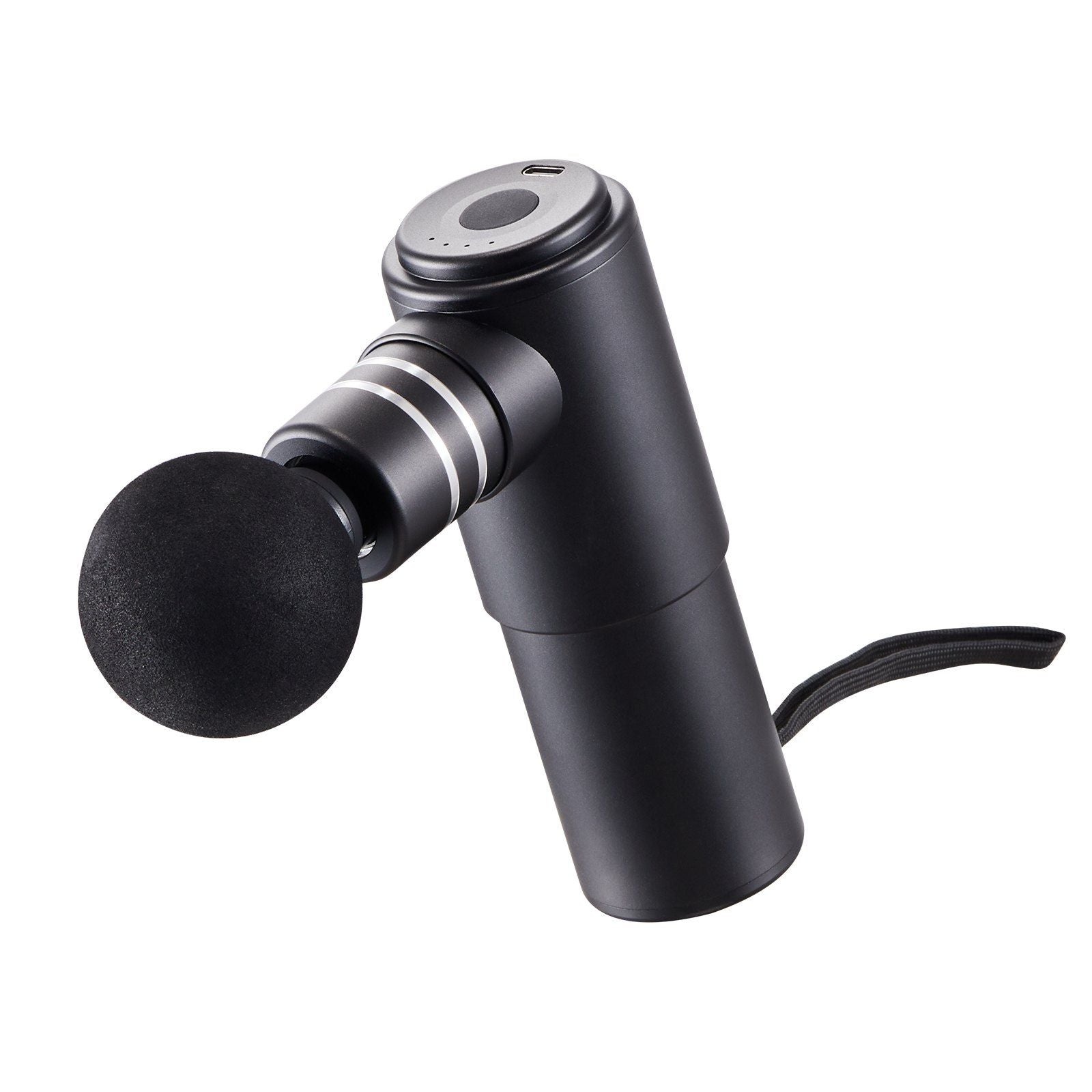 Massage Gun Deep Tissue, Percussion Mini Muscle Massage Gun for Athletes - with 4 Speed Levels & 4 Massage Heads, 12V 2500mAh Batteries, Handheld Massage Gun for Pain Relief, Muscle Relaxation