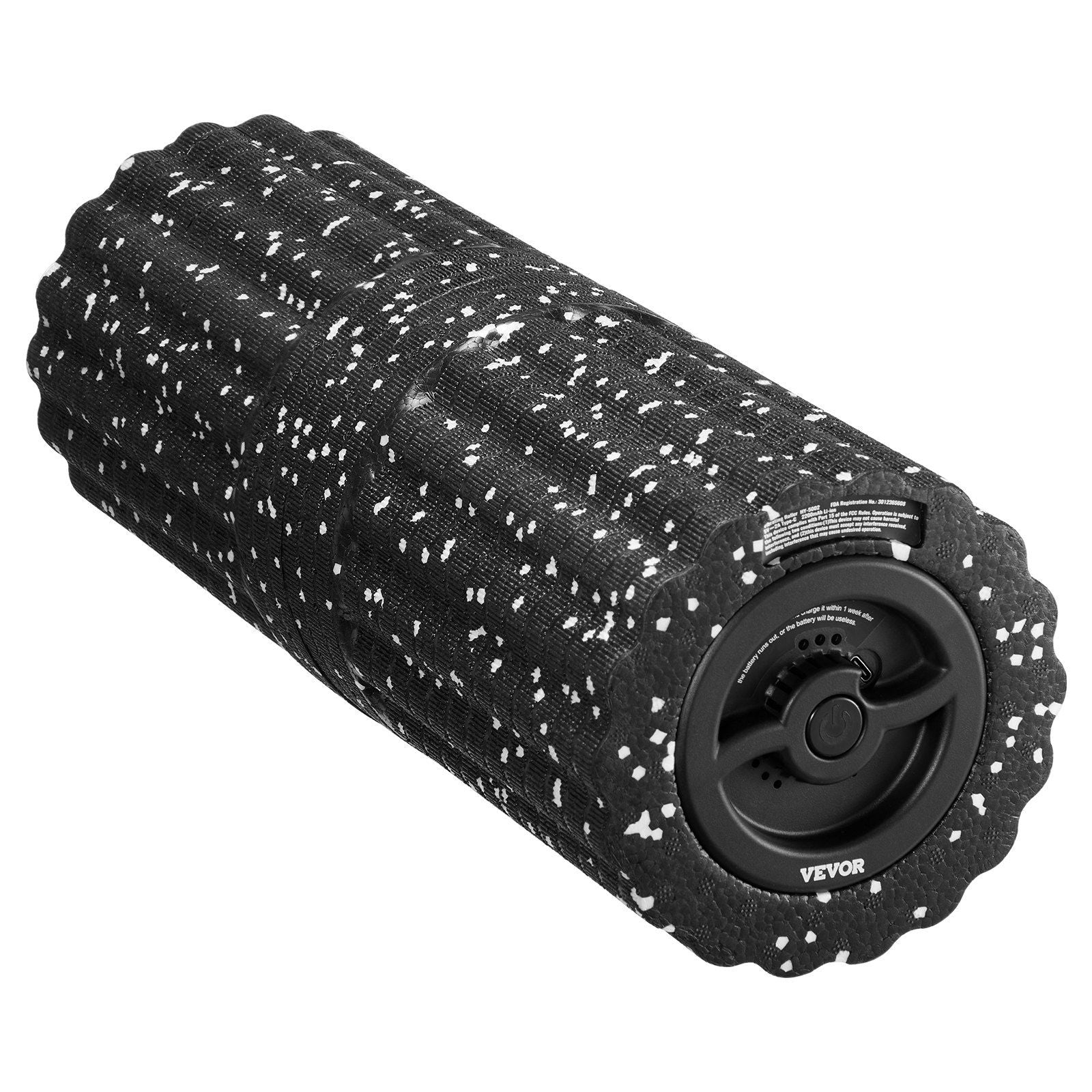 Vibrating Foam Roller 4 Intensities Rechargeable Electric EPP Foam Roller