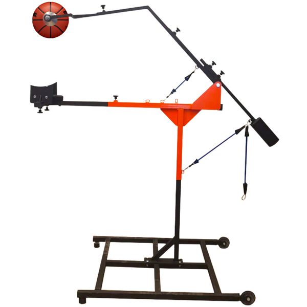 Basketball shooting correction machine for improving shooting form