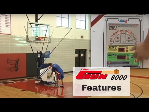 Goal Machine Gun Custom Basketball Shooting Machine – The Gun 8K