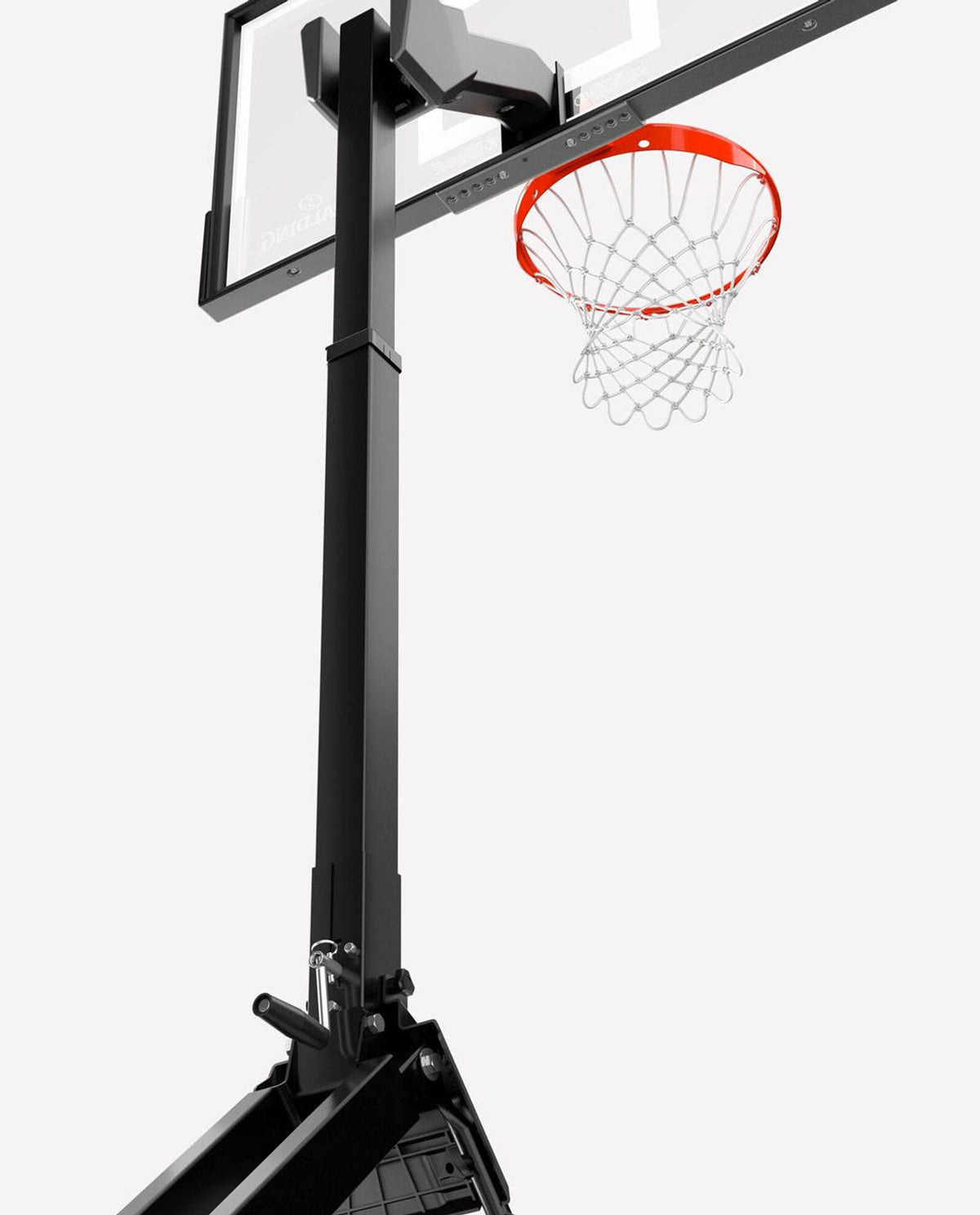 Spalding Momentous EZ Assembly 54" Arena View Portable Basketball Hoop &mdash; Authorized partnerships you can trust