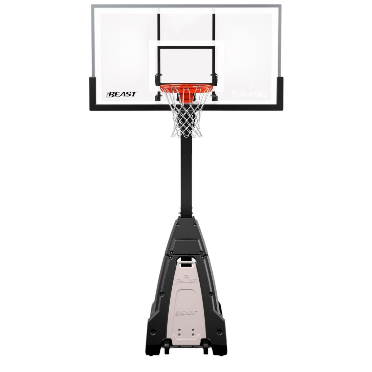 Spalding The Beast 72" Acrylic Portable Basketball Hoop &mdash; Made-to-order in California