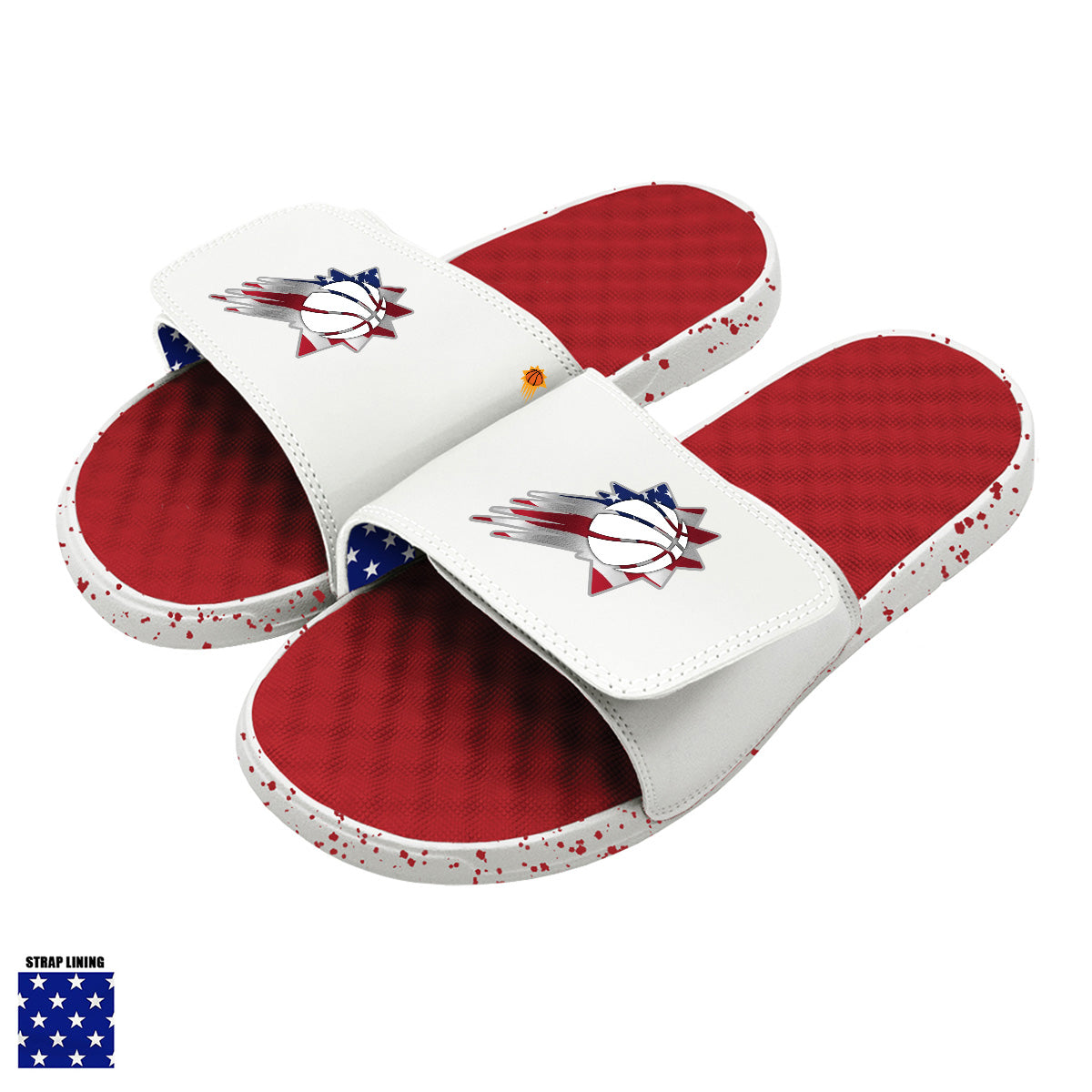 Phoenix Suns Red Americana Slides