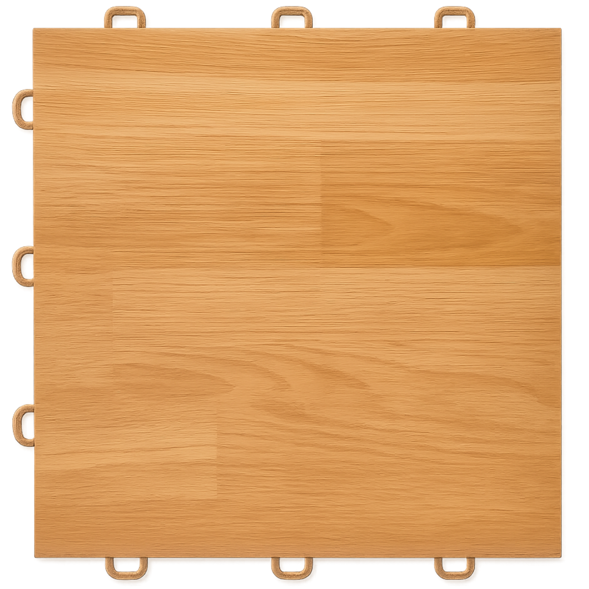 Portable Enlio FIBA-Approved Wood Pattern Basketball Court Tiles  – 30' x 30' – Multi-Sport &mdash; ISO 14001 environmental certification