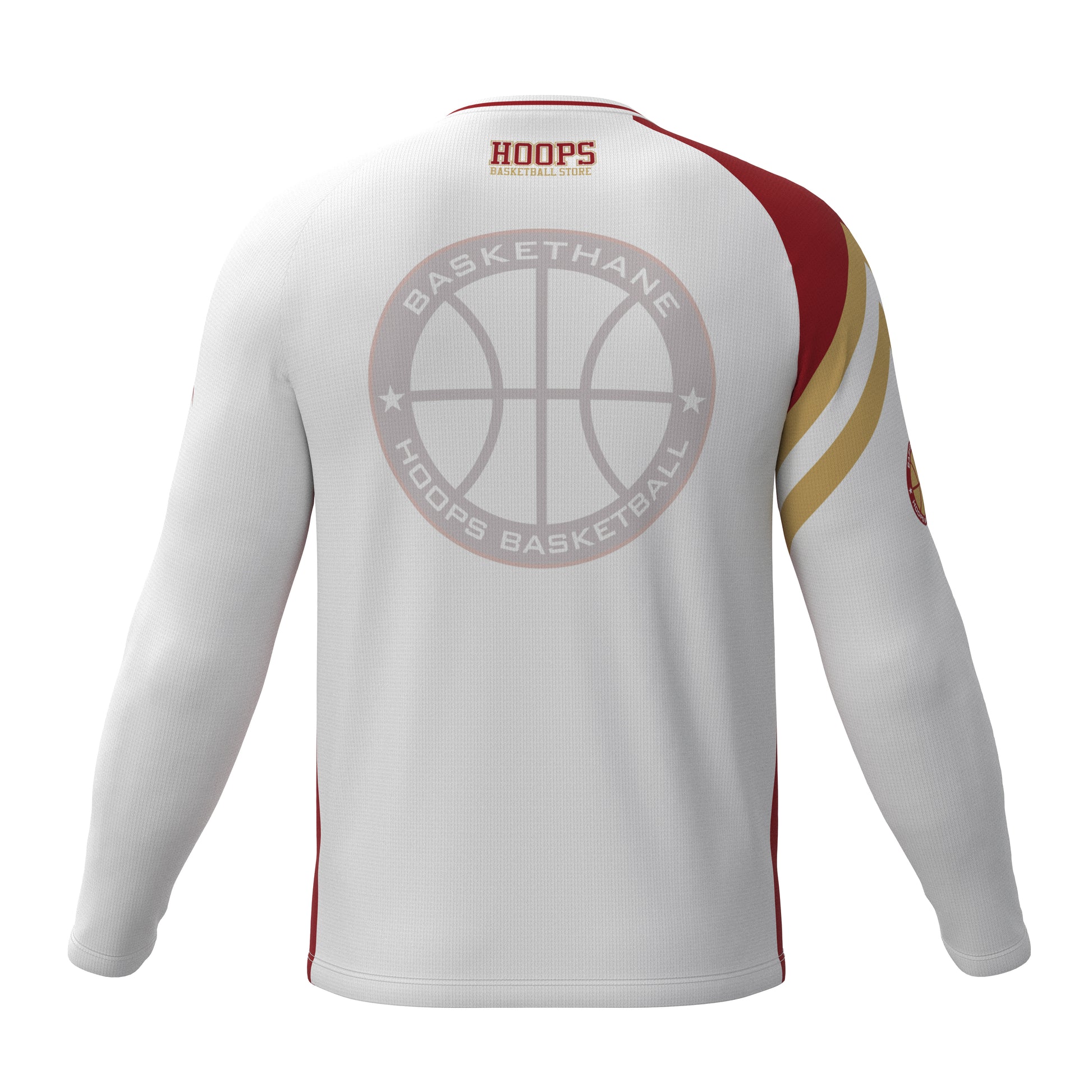 Custom Digital Print Basketball Warm-Up Shirt 1010