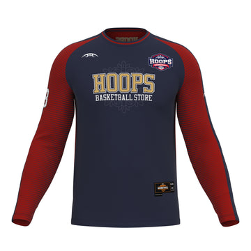 Custom Digital Print Basketball Warm-Up Shirt - 1014