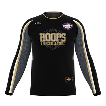 Custom Digital Print Basketball Warm-Up Shirt - 1017