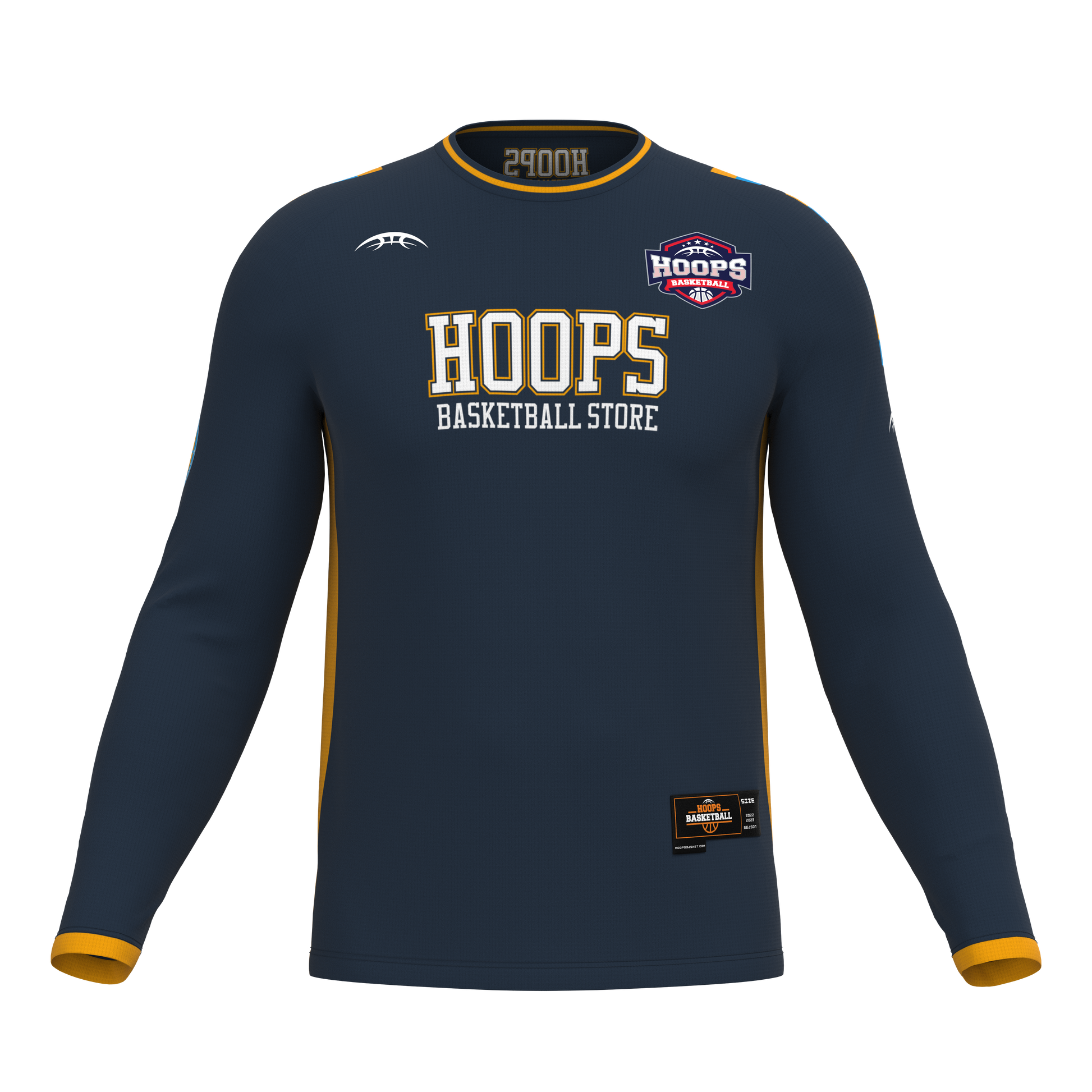 Custom Digital Print Basketball Warm-Up Shirt - 1018 XL