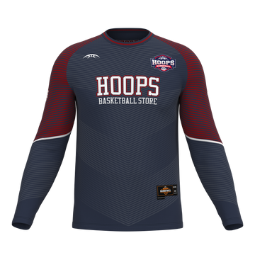 Custom Digital Print Basketball Warm-Up Shirt - 1019