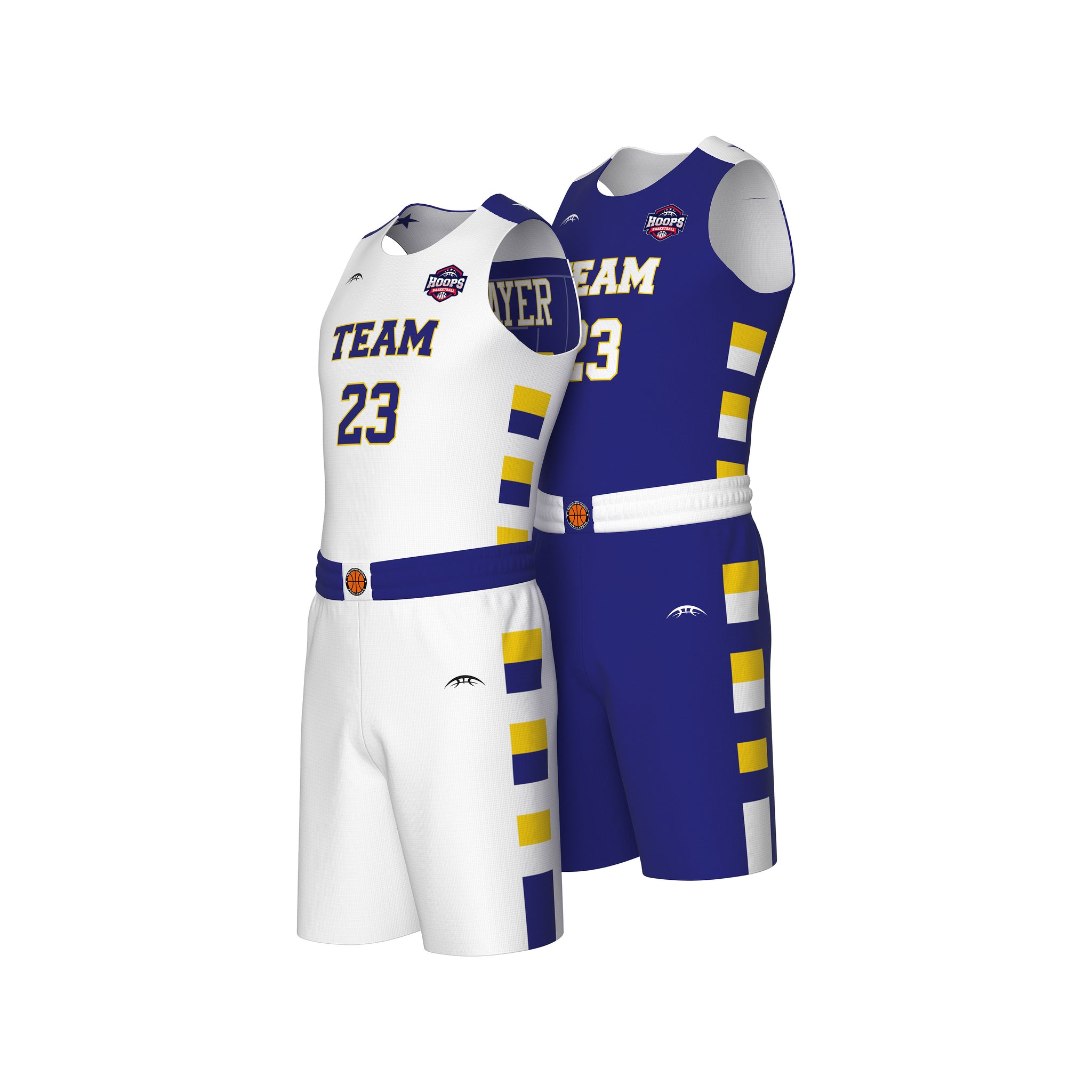 Custom All-Star Reversible Basketball Uniform  - 145 Eagle