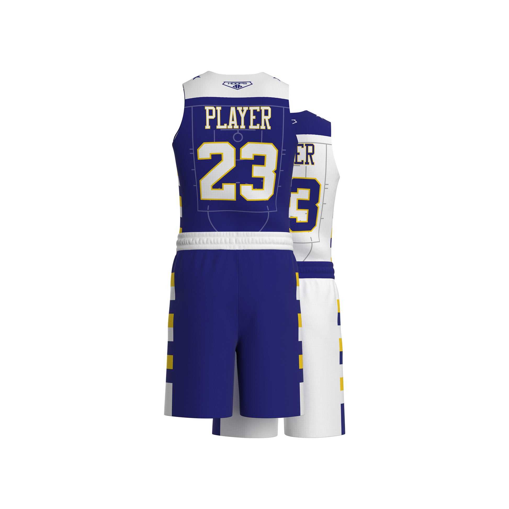 Custom All-Star Reversible Basketball Uniform - 145 Eagle 2XL / Men's