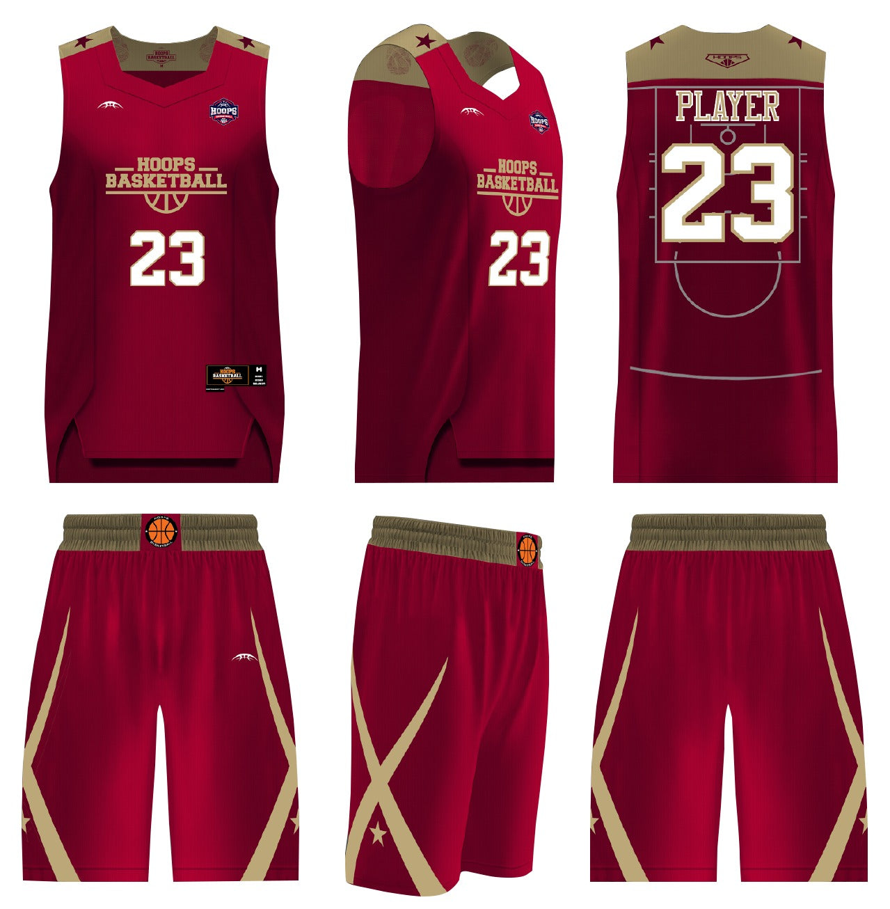 Custom Super Basketball Jersey - 150 Horn