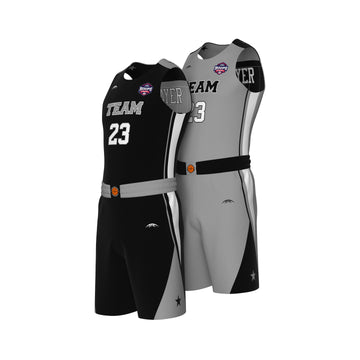 Custom All-Star Reversible Basketball Uniform  - 158 Demon