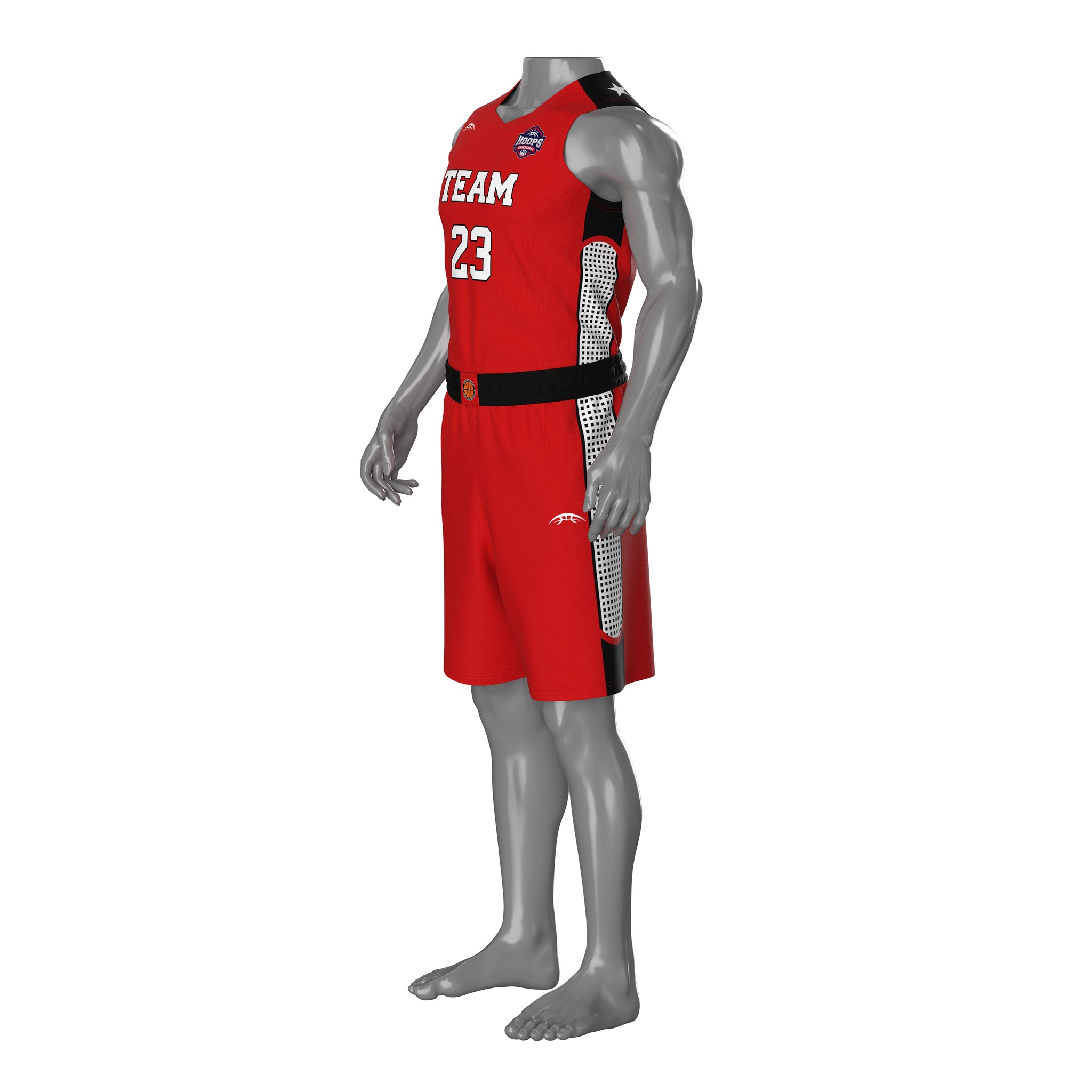 Custom All-Star Basketball Uniform - 162 Spokane