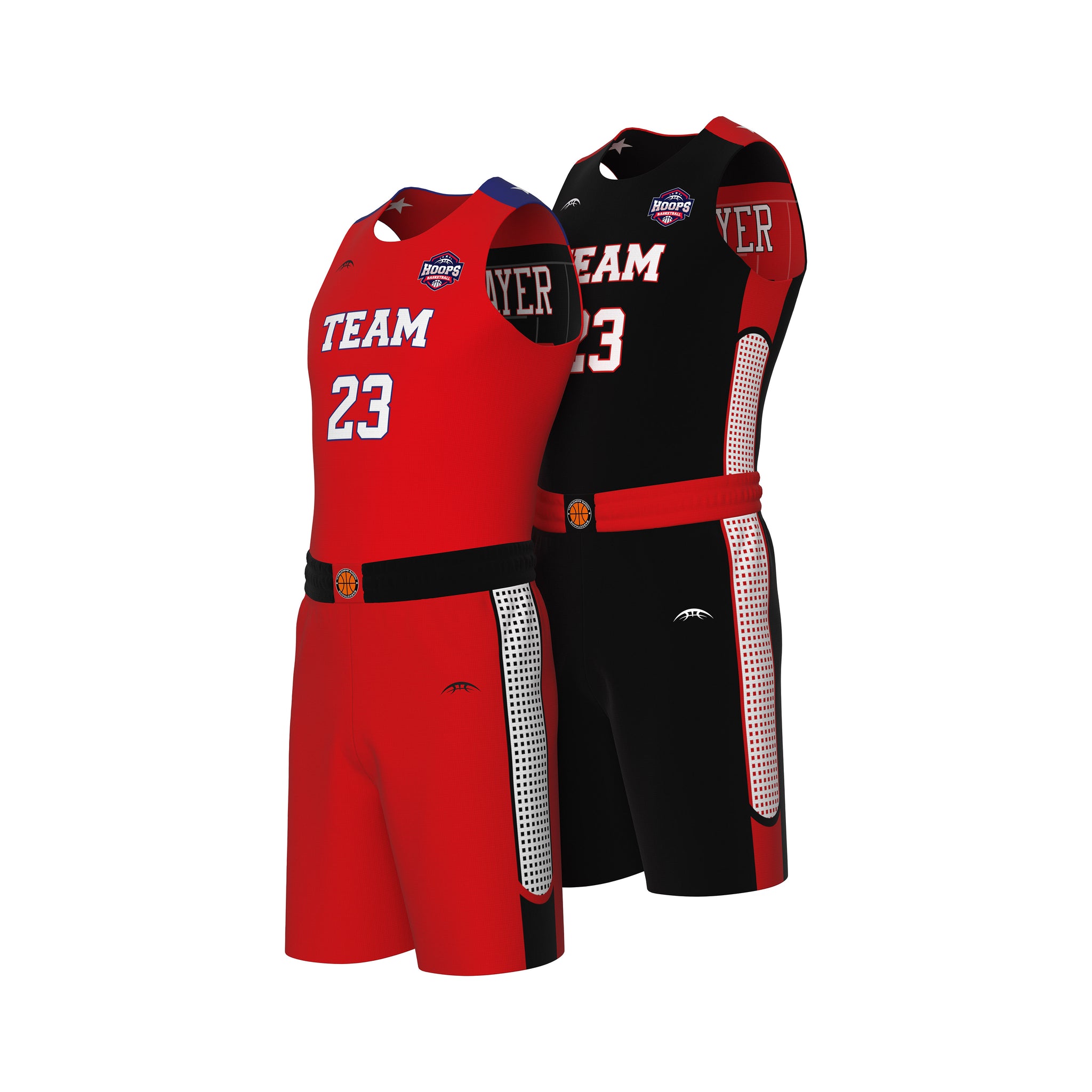 Custom All-Star Reversible Basketball Uniform  - 162 Spokane