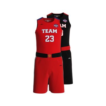 Custom All-Star Reversible Basketball Uniform  - 162 Spokane