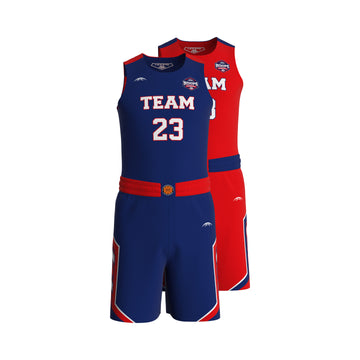 Custom All-Star Reversible Basketball Uniform  - 174 Lawrence