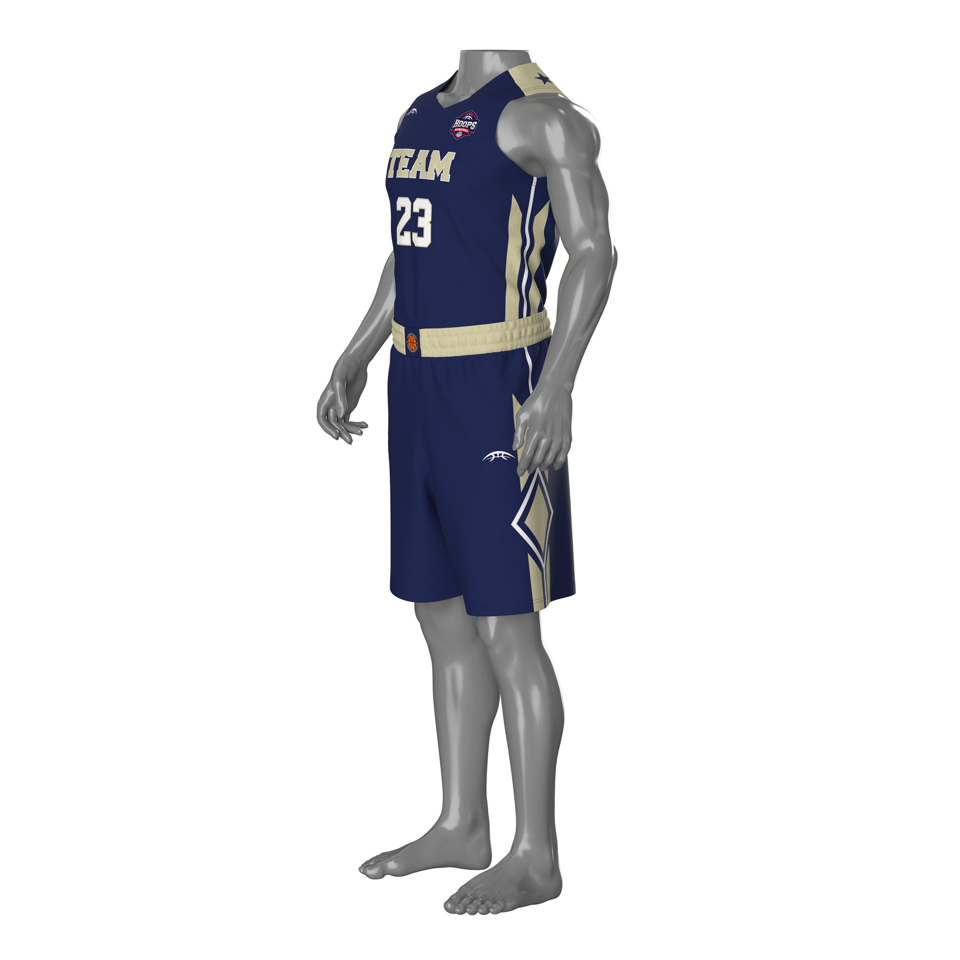 Custom All-Star Reversible Basketball Uniform - 153 South