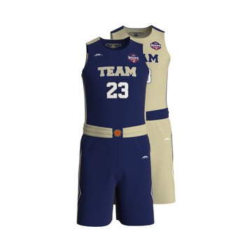 Custom All-Star Reversible Basketball Uniform  - 175 Spartan