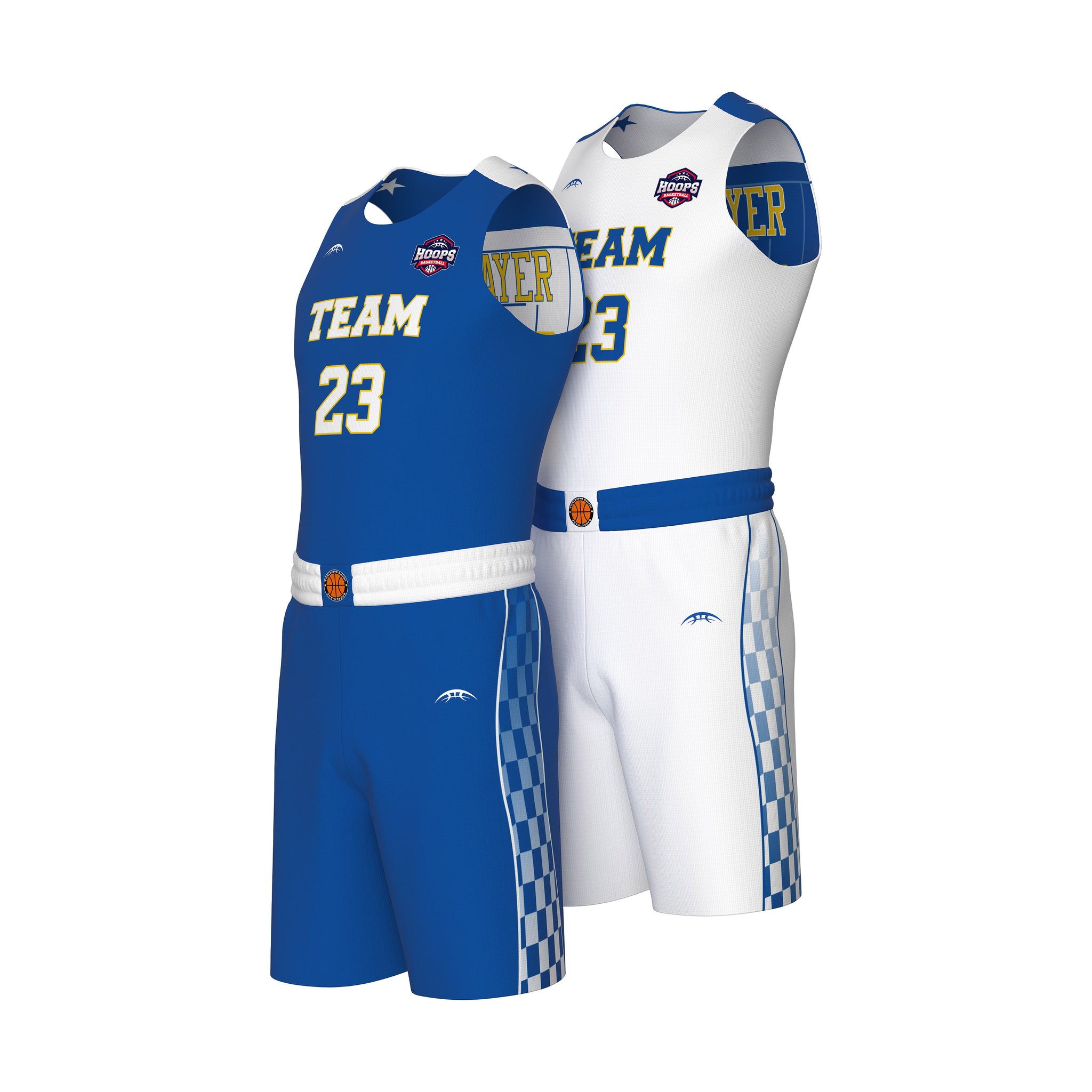 Custom All-Star Reversible Basketball Uniform  - 176 Lexington